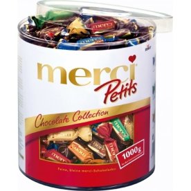 Merci Petits Chokolade i flere varianter, 1 kg