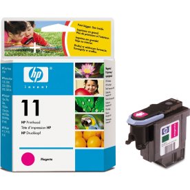HP nr.11/C4812A printhoved, rød, 24000s