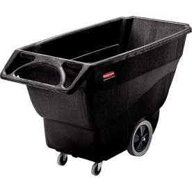 Rubbermaid Tip Container, 600 liter, sort