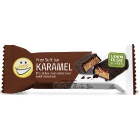 EASIS Free Soft bar karamel & mørk choko, 30 g