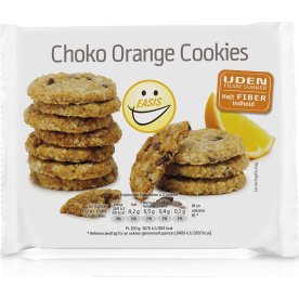 EASIS Choko Orange Cookies, uden sukker, 132 g