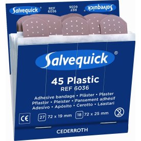 Salvequick Plaster | Plastic | 45 plastre