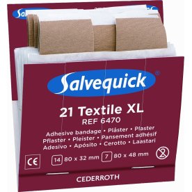Salvequick Plaster | Textile | XL | 21 plastre