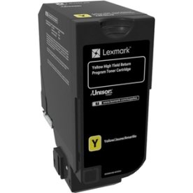 Lexmark 74C2HY0, Lasertoner, Gul, 12.000s