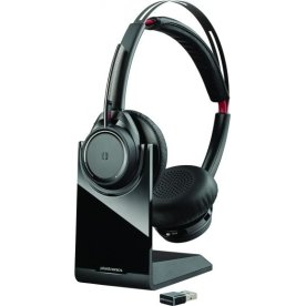 Poly Voyager Focus UC B825 Headset, sort