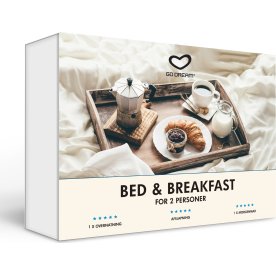 Oplevelsesgave - Bed & Breakfast for 2