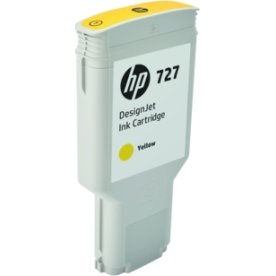 HP no 727 DesignJet blækpatron, 300ml, gul