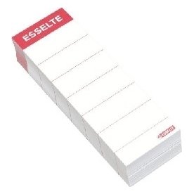 Esselte Rygetiket | Bred | Lang | 100 stk.