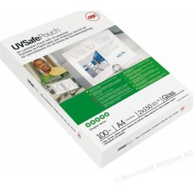 GBC A4 Lamineringslomme, UV-safe, 150 mic