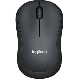 Logitech M220 Silent-mus, koksgrå