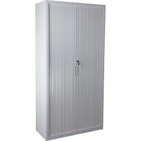 Jalousiskab 1990x1000x435 mm, Stål, Hvid
