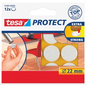 tesa Protect Filtpude, Ø22 mm, 12 stk.