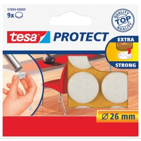tesa Protect Filtpude, Ø26 mm, 9 stk.