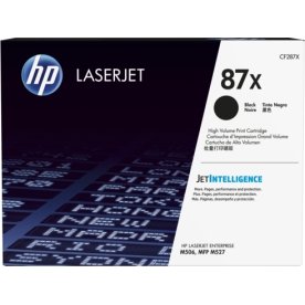 HP no 87X CF287XD lasertoner sort, 18000s, 2-pak