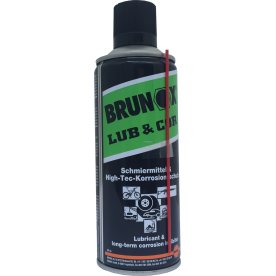 Brunox Lub & Core Spray t/ spinningscykler, 400 ml