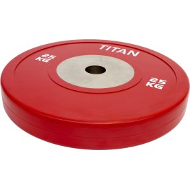 Titan Box Elite Bumper Plate, 25 kg