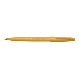 Pentel Brush Sign Pen Fineliner | Gul