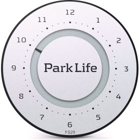 Park Life - parkeringsskive, titanium silver