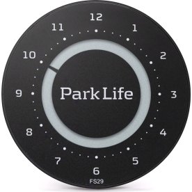 Park Life - parkeringsskive, carbon black