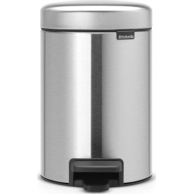 Brabantia NewIcon Pedalspand | 3 L | Mat stål