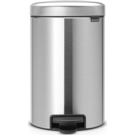 Brabantia NewIcon Pedalspand | 12 L | Mat Stål