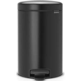 Brabantia NewIcon Pedalspand | 12 L | Mat Sort