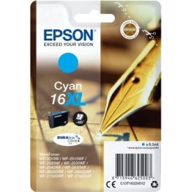 Epson T1632/C13T16324012 XLblækpatron, blå, 450 s