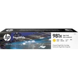 HP no 981XL L0R11A, XL blækpatron, gul, 10000s