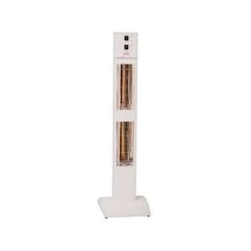Burda Smart Tower terrassevarmer, H:126 cm, hvid