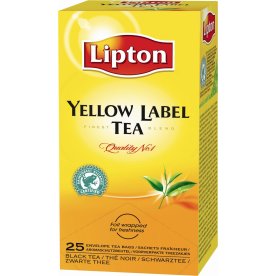 Lipton Yellow Label te, 25 breve