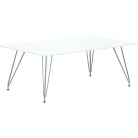 DK10 Sofabord, Hvid, 120x70 cm 