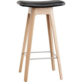 HC1 Barstol, Hvidpigmenteret Eg, H 80 cm