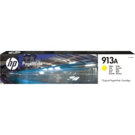 HP no 913A F6T79AE PageWide blækpatron, gul, 3000s