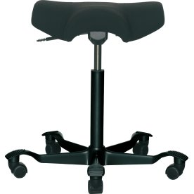 HÅG Capisco 8105 kontorstol, sort/sort, høj gas