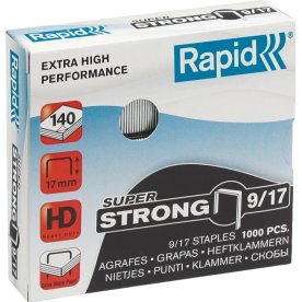 Rapid SuperStrong Hæfteklamme | 9/17 | 1000 stk.