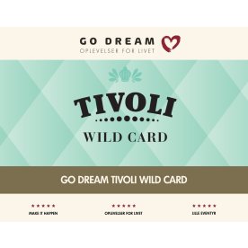 Oplevelsesgave - Tivoli Wild Card 2017/2018