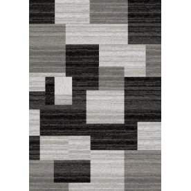 Fenja tæppe m. gråt mønster 160x230 