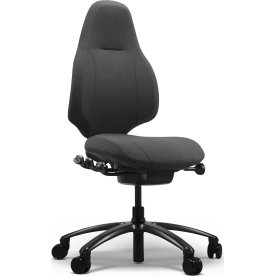 RH Mereo 220 kontorstol sort Select stof/sort stel