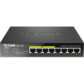 D-Link DGS-1008P Switch, 8 ports