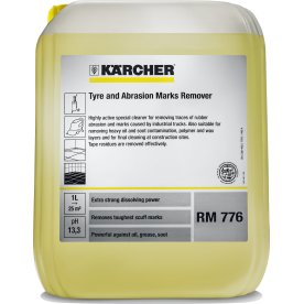 Kärcher Gulvrengøring RM 776, Dæk/slidmærker, 10 L
