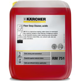Kärcher Gulvrengøring RM751, Deep Clean Acidic 10L