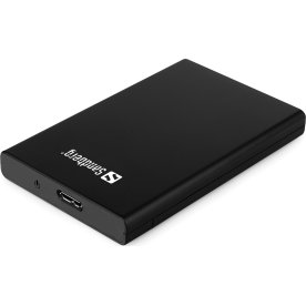 Sandberg USB 3.0 til SATA Box 2.5'', sort