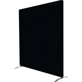 Easy skærmvæg H155xB160 cm sort, inkl. ben