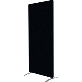 Easy skærmvæg H170xB80 cm sort, inkl. ben
