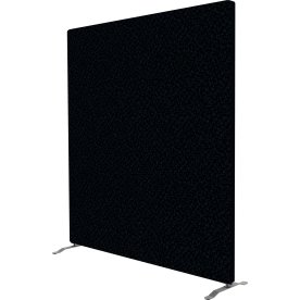 Easy skærmvæg H170xB160 cm sort, inkl. ben