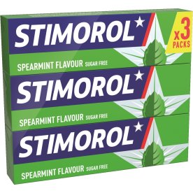 Stimorol Spearmint Tyggegummi, 3 pakker