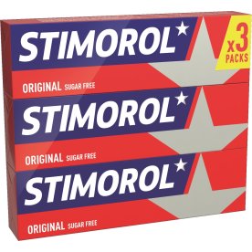 Stimorol Orginal Tyggegummi, 3 pakker
