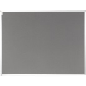 Vanerum opslagstavle 92,5x122,5 cm, grå bomuld