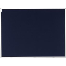 Vanerum opslagstavle 92,5x122,5 cm, blå bomuld
