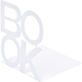 Mayland Bogstøtte 12,5 x 14 cm, 2-pak, hvid
